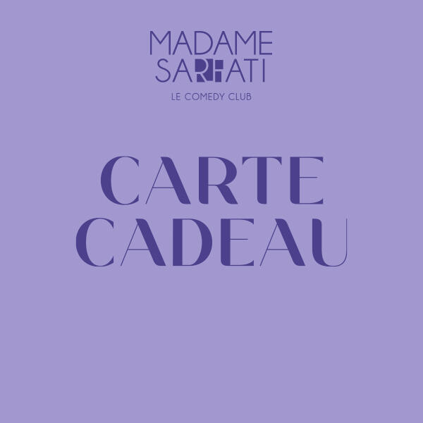 BILLET CADEAU MME SARFATI