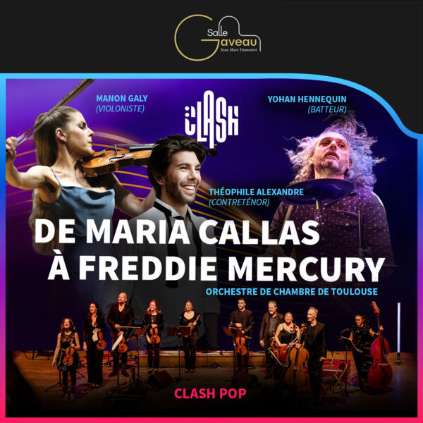 CLASH POP - DE MARIA CALLAS A FREDDIE MERCURY